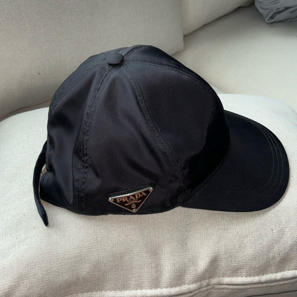 Prada Re-nylon Baseball Cap AUTHENTIC